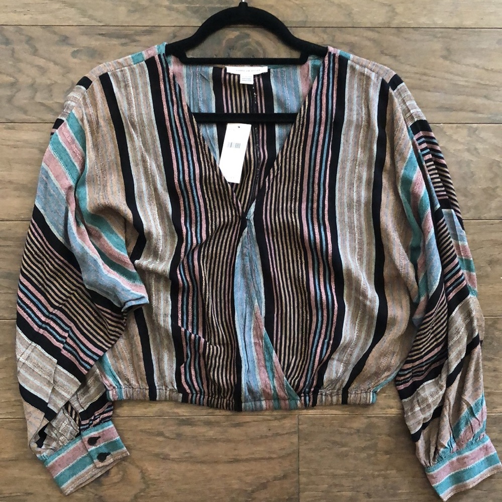 American Eagle Dolman Sleeve Crop Top